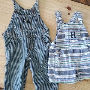 Bundle Baby overalls 6-9 months